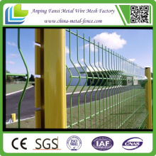 PVC Coated Euro Metal Decorative V Pressed Weld Mesh Fencing